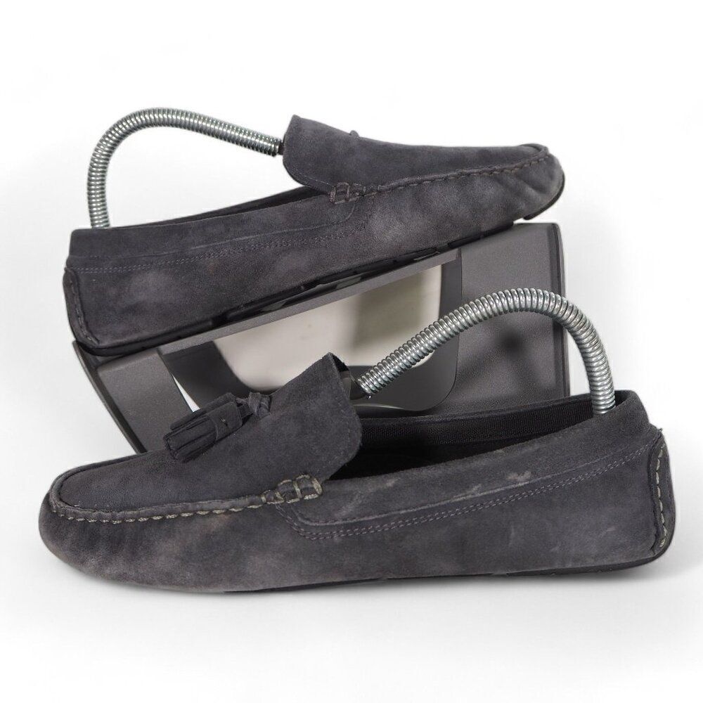 Cole Haan Suede Slip-on Driving Loafers‎ W08947 Grey Women's 7.5B
